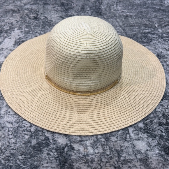 Mud Pie Accessories - NWOT Mud Pie Adjustable Wide Brim Woven Sun Hat